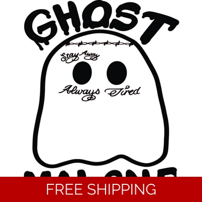 Post Malone Ghost Die Cut Vinyl Decal sticker Post Malone Ghost Die Cut Vinyl Decal sticker